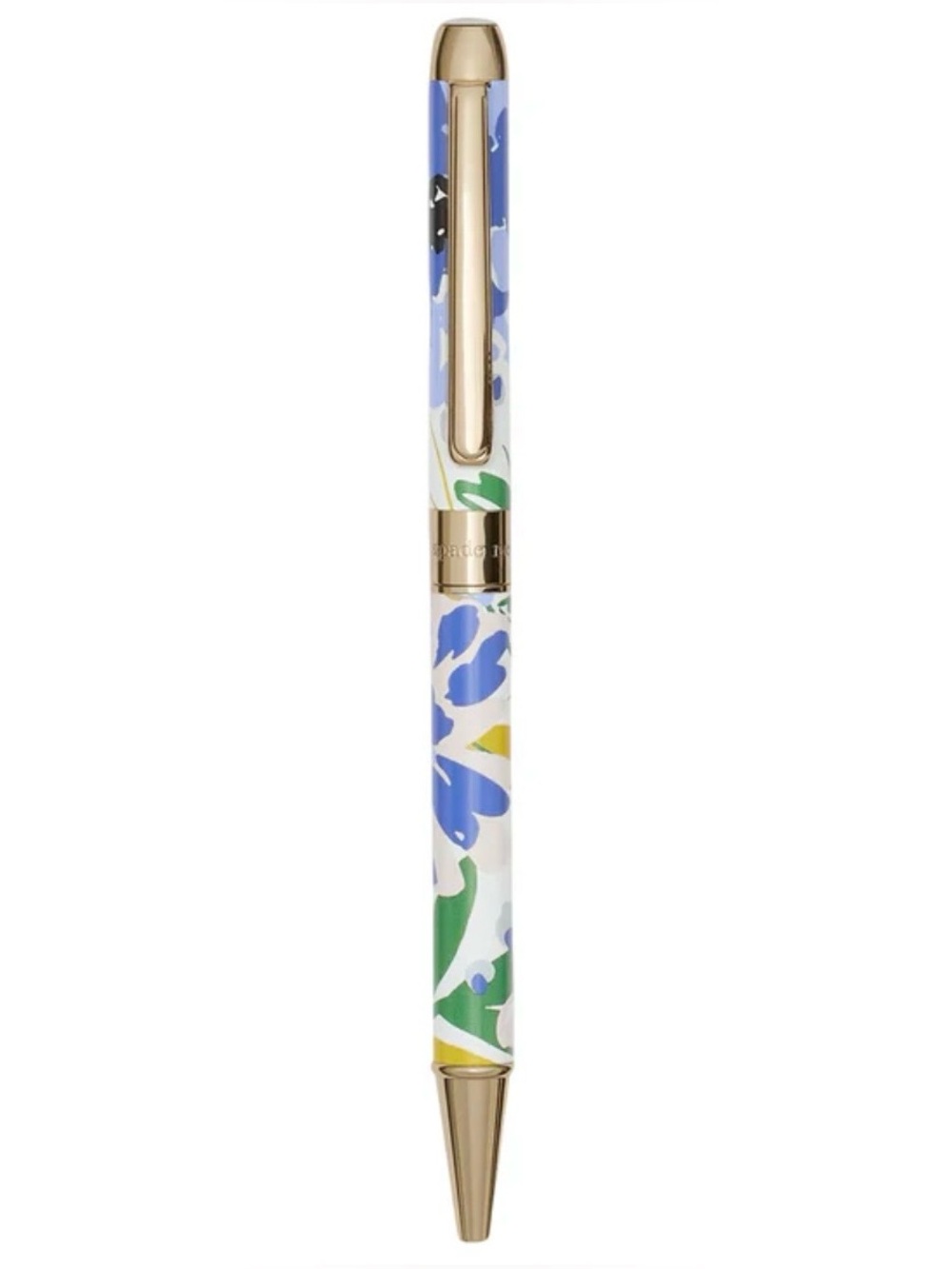 Kate Spade gift Floral Pattern Gold-Trim Ballpoint Pen with gift box